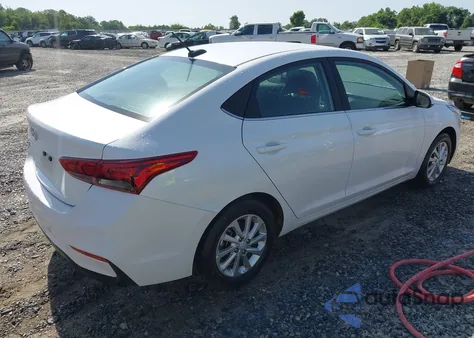 2022 Hyundai Accent Sel z USA, uszkodzony, nr VIN 3KPC24A67NE189939